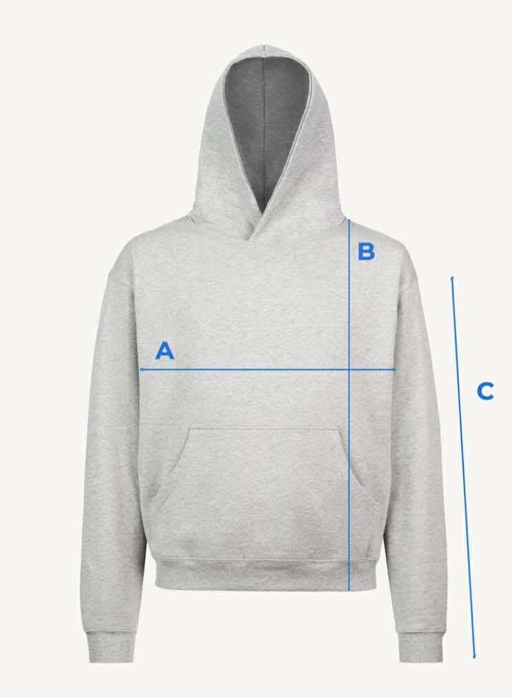 Bakers Dozen Oversized Hoodie Black