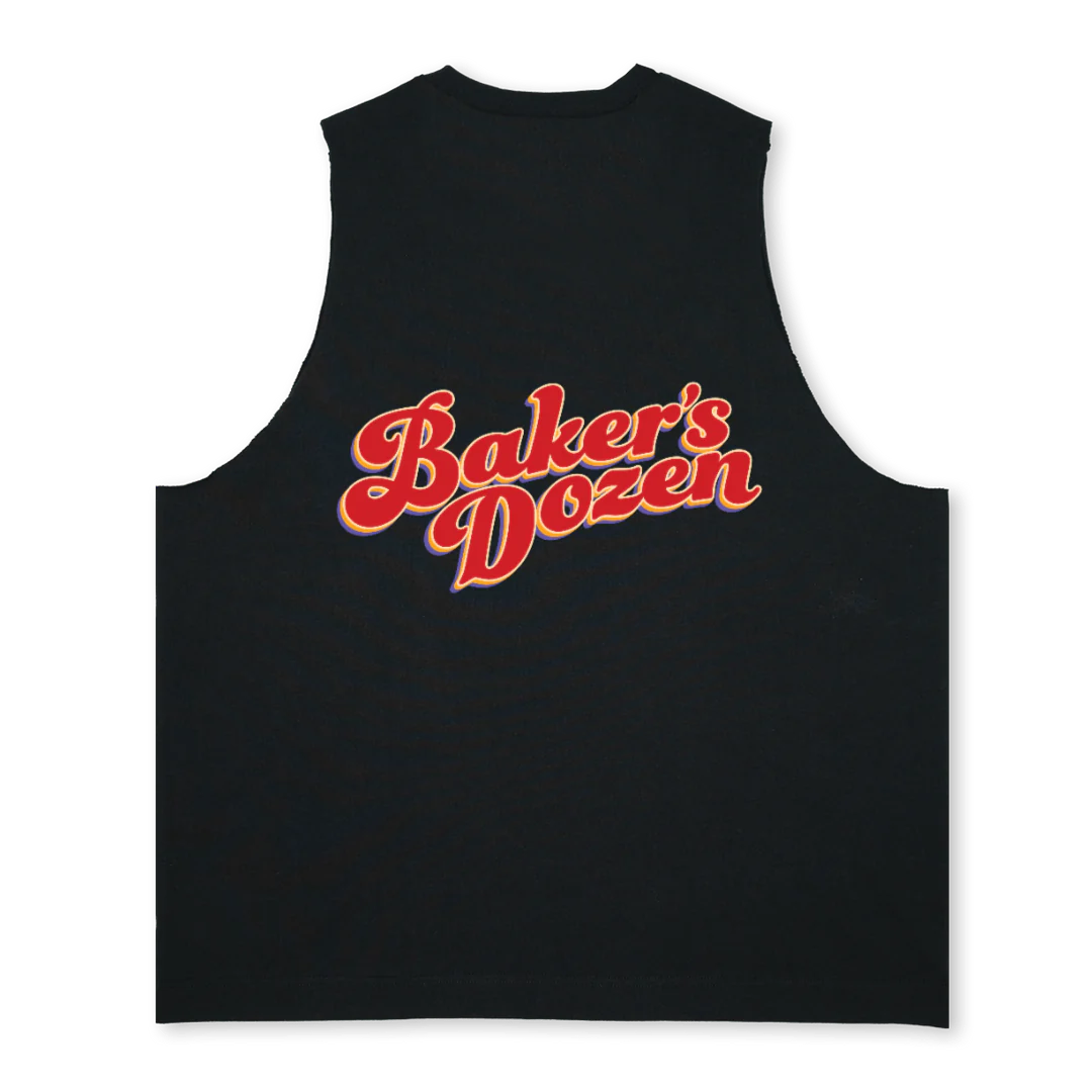 Bakers Dozen Vest Top - Black