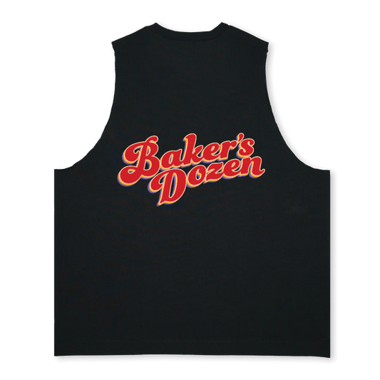 Bakers Dozen Vest Top - Black